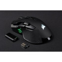 Corsair IRONCLAW RGB mouse Gaming Right-hand RF Wireless + Bluetooth + USB Type-A Optical 18000 DPI