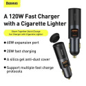 Baseus CCBT-D0G mobile device charger Universal Black, Grey AC Indoor
