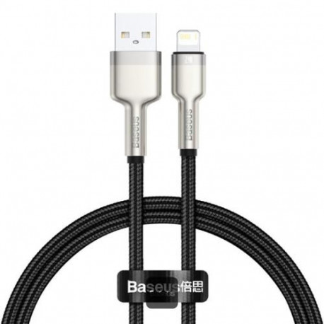 Baseus CALJK-01 lightning cable 0.25 m Black