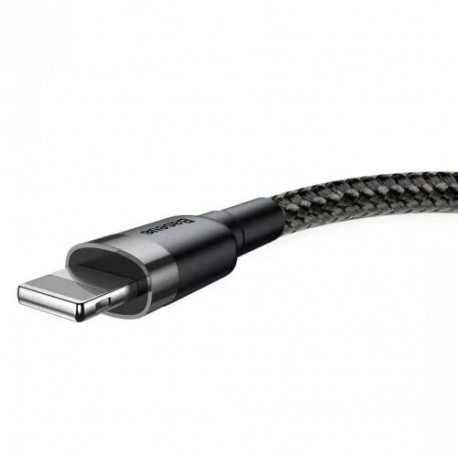 Baseus CALKLF-AG1 lightning cable 0.5 m Grey, Black