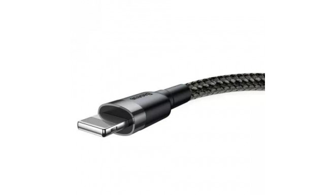 Baseus CALKLF-AG1 lightning cable 0.5 m Grey, Black