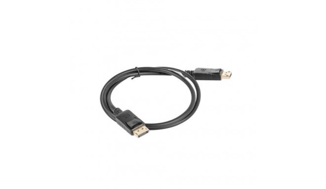 Lanberg CA-DPDP-10CC-0010-BK DisplayPort cable 1 m Black