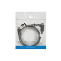 Lanberg CA-DPDP-10CC-0010-BK DisplayPort cable 1 m Black