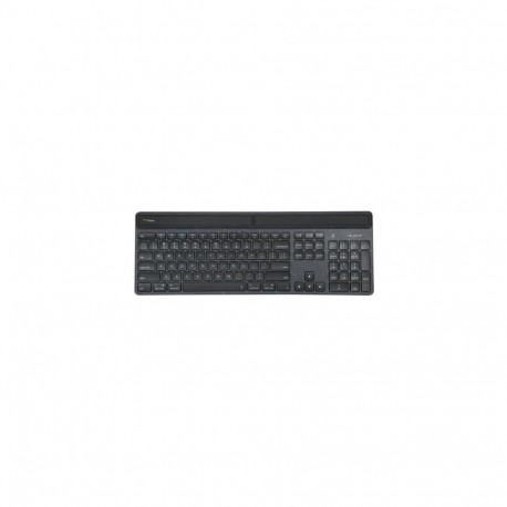 Targus Sustainable Energy Harvesting EcoSmart keyboard Bluetooth QWERTY Nordic Black
