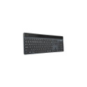 Targus Sustainable Energy Harvesting EcoSmart keyboard Bluetooth QWERTY Nordic Black