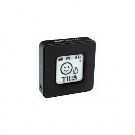 AIRVALENT AIRV-BLCK air quality meter Black