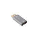 Lanberg AD-DP-HD-01 video cable adapter 0 m HDMI Type A (Standard) DisplayPort Silver