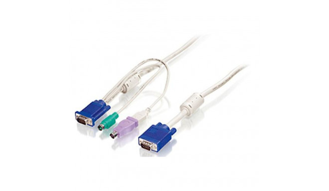 LevelOne 5m KVM Cable, VGA, PS/2, USB
