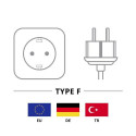Goobay IEC Cord, 5 m, Black