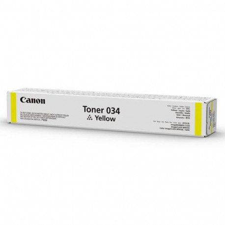 Canon 034 toner cartridge 1 pc(s) Original Yellow
