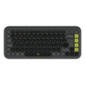 Logitech 920-013071 keyboard Universal Bluetooth QWERTY US International Graphite, Green