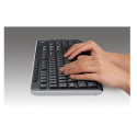 Logitech K270 keyboard RF Wireless QWERTZ Hungarian Black, Silver