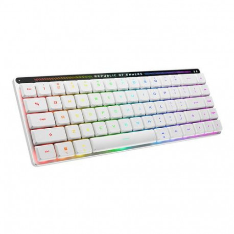 ASUS 90MP03EC-BKNA10 keyboard USB + RF Wireless + Bluetooth Nordic White