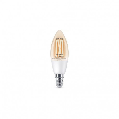 Philips Smart LED Filament C35 Bulb, E14 Base, 470 lm
