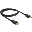 DeLOCK 1m Displayport 1.2a Black