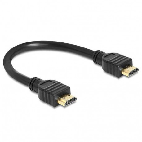 DeLOCK 83352 HDMI cable 0.25 m HDMI Type A (Standard) Black