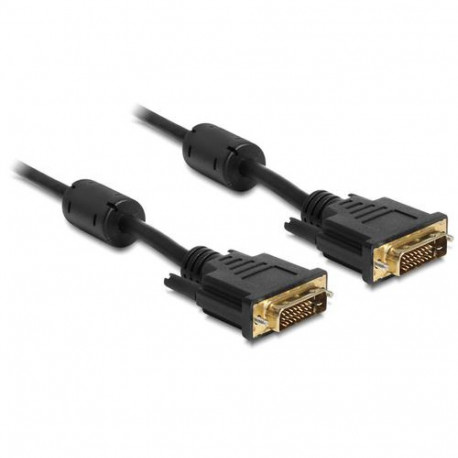 DeLOCK 83190 DVI cable 2 m DVI-D Black