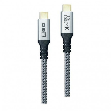 2GO 797513 USB cable USB 3.2 Gen 2 (3.1 Gen 2) 2 m USB C Silver
