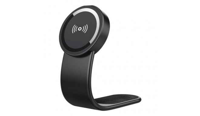 2GO FlexHold Smartphone Black Cigar lighter Wireless charging Auto