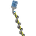 Goobay 74227 networking cable Grey 10 m Cat6a U/UTP (UTP)