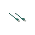 Intellinet Network Patch Cable, Cat6, 0.25m, Green, Copper, S/FTP, LSOH / LSZH, PVC, RJ45, Gold Plat