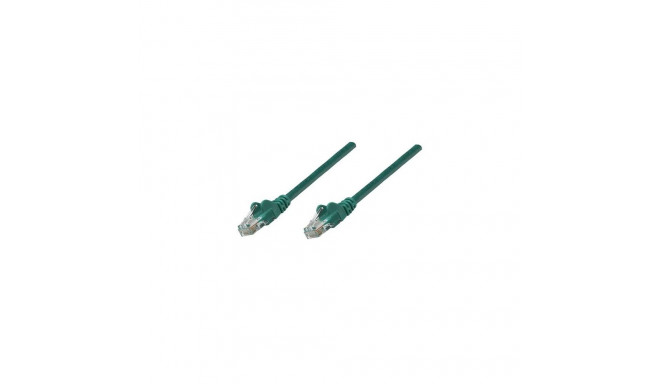 Intellinet Network Patch Cable, Cat6A, 0.25m, Green, Copper, S/FTP, LSOH / LSZH, PVC, RJ45, Gold Pla