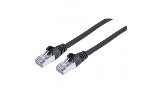Intellinet Network Patch Cable, Cat6, 20m, Black, Copper, S/FTP, LSOH / LSZH, PVC, RJ45, Gold Plated