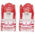 Intellinet Network Patch Cable, Cat6, 2m, Red, Copper, S/FTP, LSOH / LSZH, PVC, RJ45, Gold Plated Co