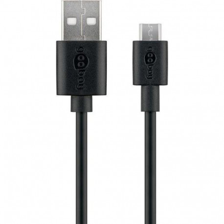 Goobay Micro-USB Fast-Charging and Sync Cable, 1 m