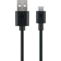 Goobay Micro-USB Fast-Charging and Sync Cable, 1 m