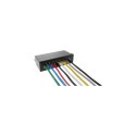 InLine Flat Ultraslim Patch Cable U/UTP Cat.6 Gigabit ready blue 3m