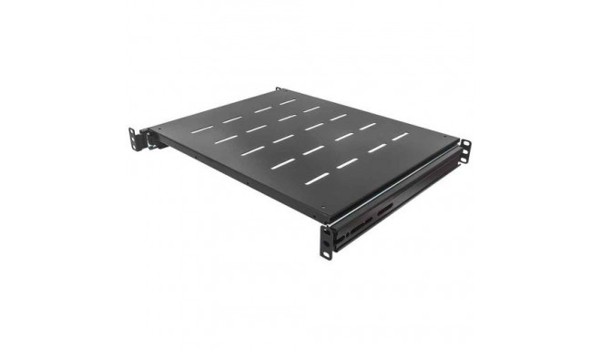 Intellinet 19&quot; Sliding Shelf, 1U, 800 to 1000mm Depth, shelf depth 550mm, Black