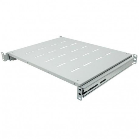 Intellinet 19" Sliding Shelf, 1U, For 600 to 800mm Depth Cabinets & Racks, shelf depth 350m