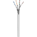 Intellinet Network Bulk Cat7 Cable, 23 AWG, Solid Wire, 100m, Grey, Copper, S/FTP, LSZH, CPR-Dca Rat