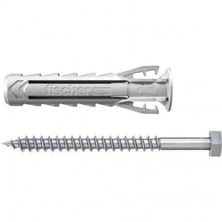 Fischer 567829 screw anchor / wall plug 3 pc(s) Screw &amp; wall plug kit 60 mm