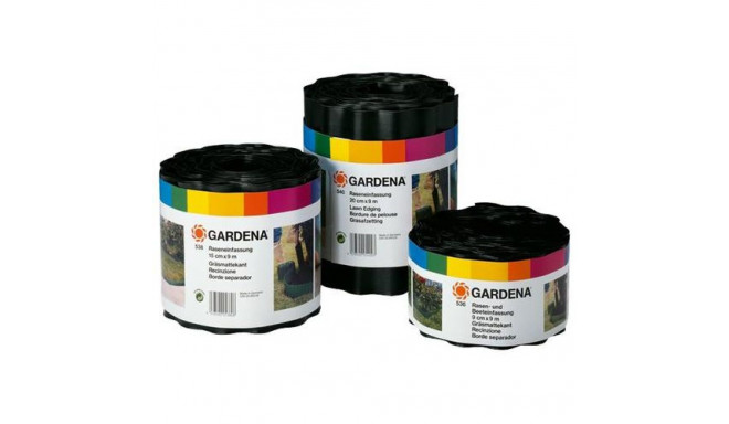 Gardena 532-20 garden edging Garden edging roll Plastic Black