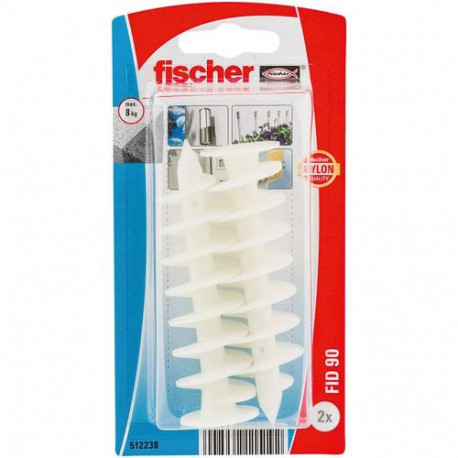 Fischer 512238 screw anchor / wall plug 2 pc(s) 90 mm