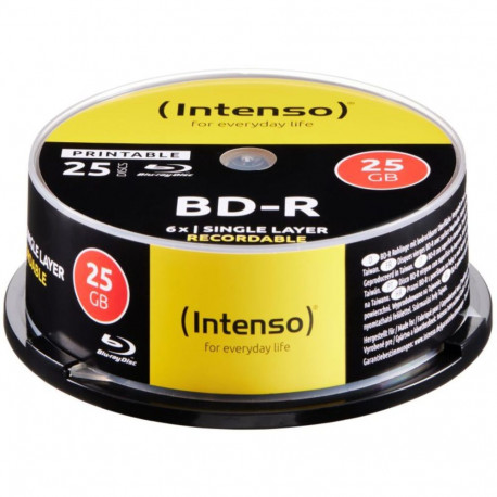 Intenso 5101114 blank Blu-Ray disc BD-R 25 GB 25 pc(s)