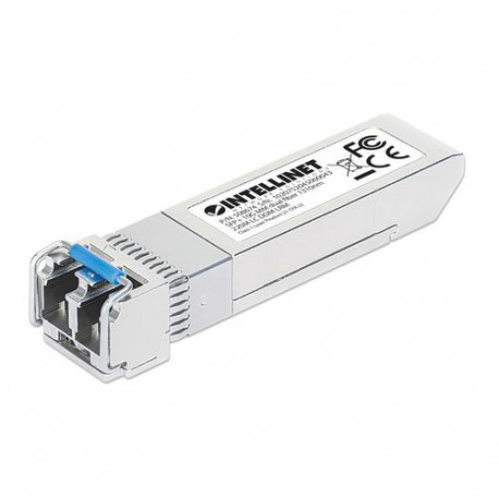 Intellinet 10 Gigabit Fiber SFP+ Optical Transceiver Module 10GBase-LRM (LC) Multi-Mode Port, 220 m