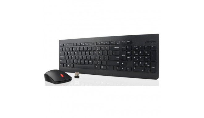 Lenovo 4X30M39472 keyboard Mouse included RF Wireless German Black
