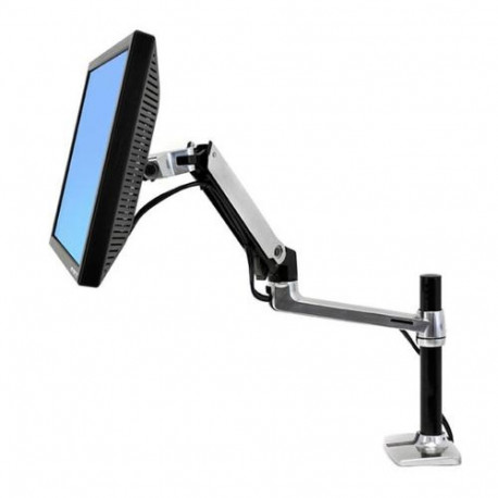 Ergotron LX Series Desk Mount LCD Arm, Tall Pole monitor mount / stand 86.4 cm (34") Black