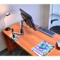 Ergotron LX Series Desk Mount LCD Arm, Tall Pole monitor mount / stand 86.4 cm (34&quot;) Black