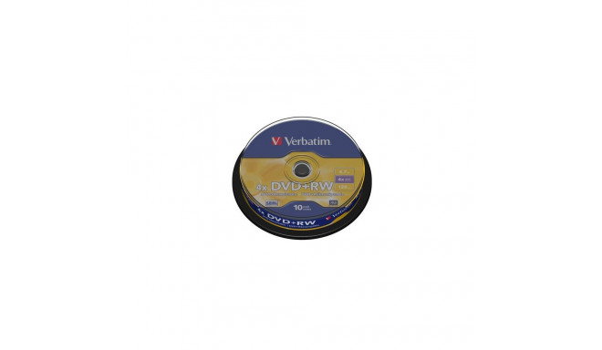 Verbatim DVD+RW Matt Silver 4.7 GB 10 pc(s)
