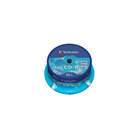 Verbatim CD-R AZO Crystal 700 MB 25 pc(s)