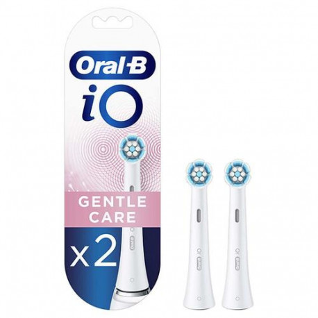 Oral-B iO Gentle Care 4210201343646 toothbrush head 2 pc(s) White