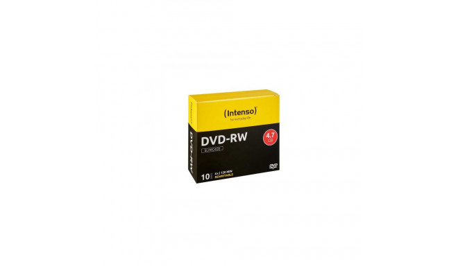 Intenso DVD-RW 4.7GB, 4x 10 pc(s)