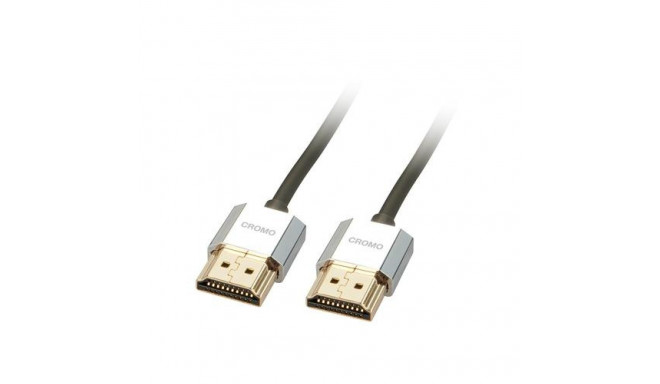 Lindy 1m CROMO Slim High Speed HDMI Cable with Ethernet