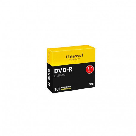Intenso DVD-R 4.7GB, 16x 10 pc(s)