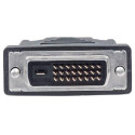Manhattan HDMI to DVI-D 24+1 Cable, 1.8m, Male to Male, Black, Equivalent to HDMIDVIMM6, Dual Link,  Manhattan HDMI to DVI-D 24+1 Cable, 1.8m, Male to Male, Black, Equivalent to HDMIDVIMM6, Dual Link,