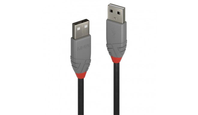 Lindy 5m USB 2.0 Type A to A Cable, Anthra Line